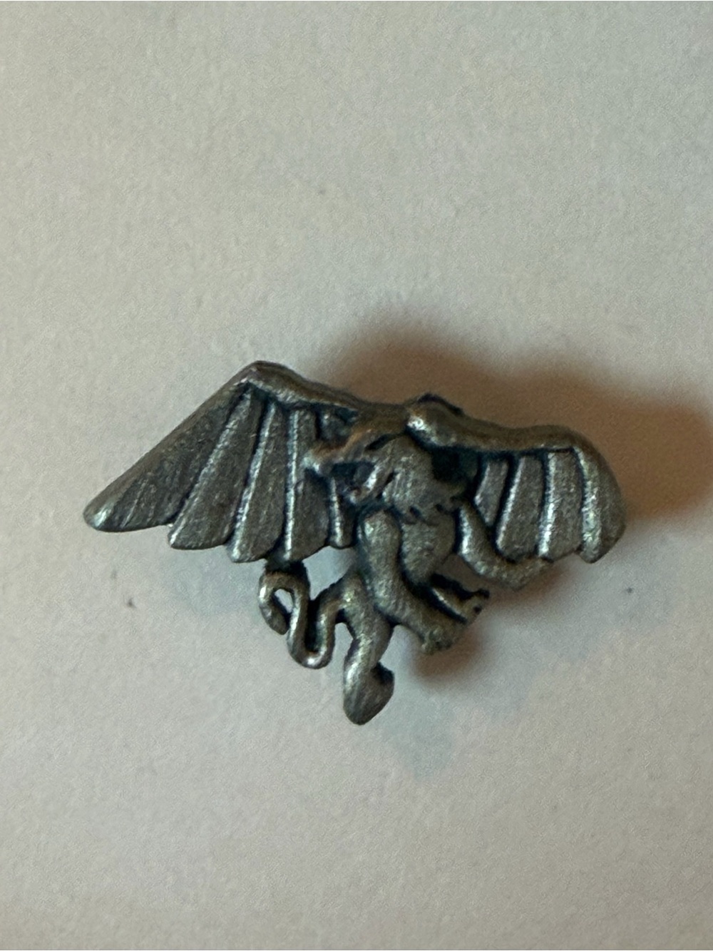 Metal Griffin Missouri State Western University Lapel Pin